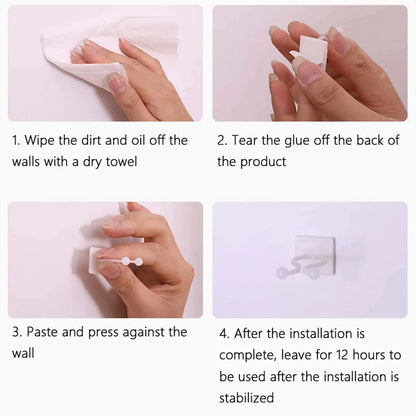Self-Adhesive Plant Climbing Wall Clips Set of 10